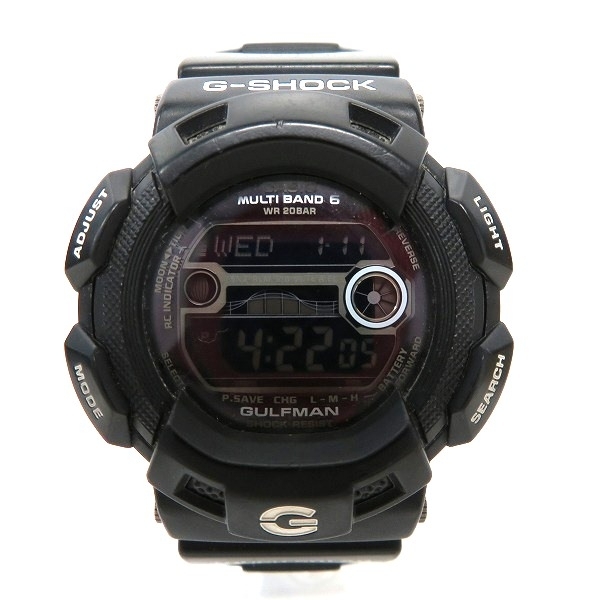カシオ ガルフマン GW-9110BW ソーラー 時計 腕時計 メンズ☆0341