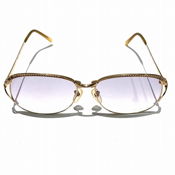 マダムグレ K14GF 1/10 ダイヤ ブランド小物 眼鏡 レディース☆0202