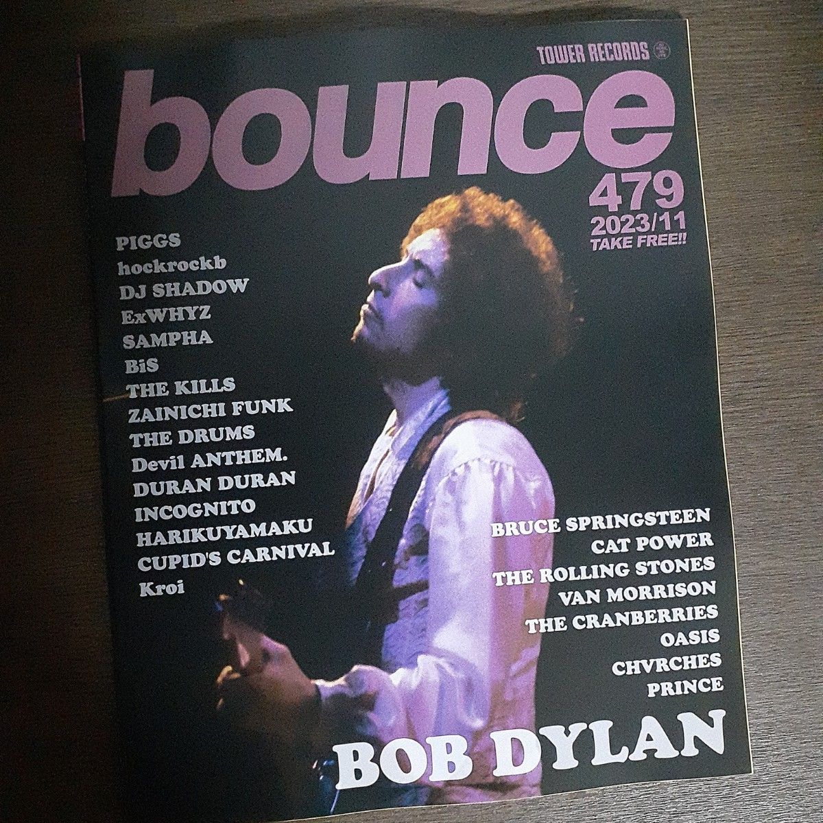 ２冊 bounce479 PIGGS BOB DYLAN Vaundy