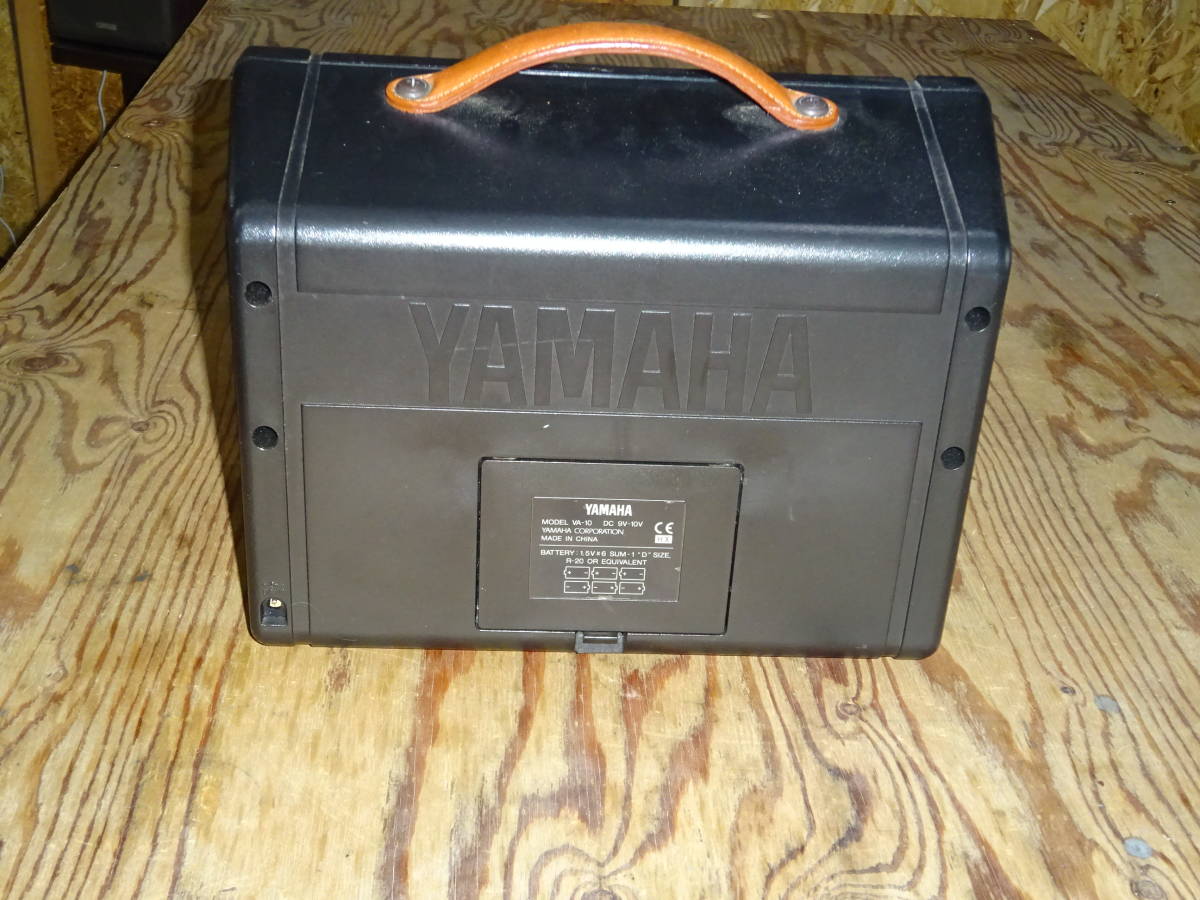 YAMAHA VA-10 ポータブルギターアンプ 電池式 純正ACアダプター付き_画像5
