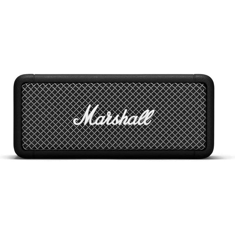 Marshall ワイヤレスポータブル防水スピーカー Emberton ブラック 連続再生20時間/IPX7防水仕様/小型/急速充電 国内正_画像1