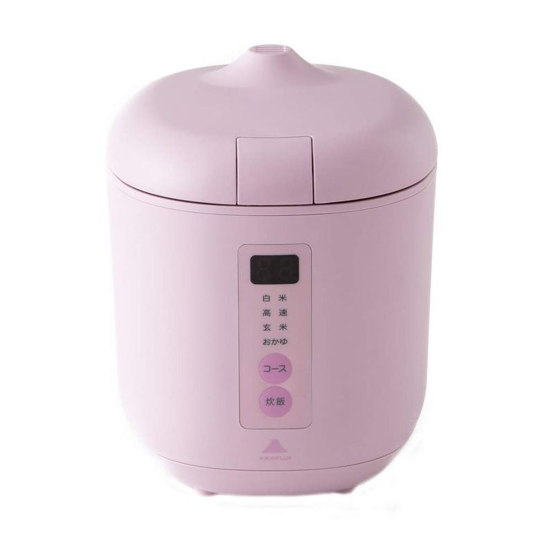 最安値級価格 神明きっちん 小型炊飯器poddi(ポッディー)(ピンク) 1.5