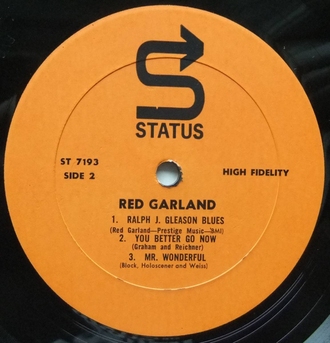 ◆ RED GARLAND Trio / Rojo ◆ Status ST 7193 (orange:RVG) ◆_画像4