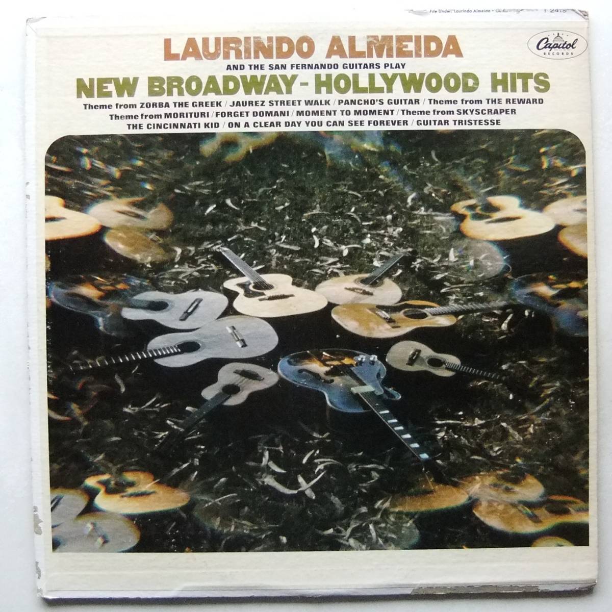 ◆ LAURINDO ALMEIDA / New Broadway Hollywood Hits ◆ Capitol T2419 (color) ◆_画像1