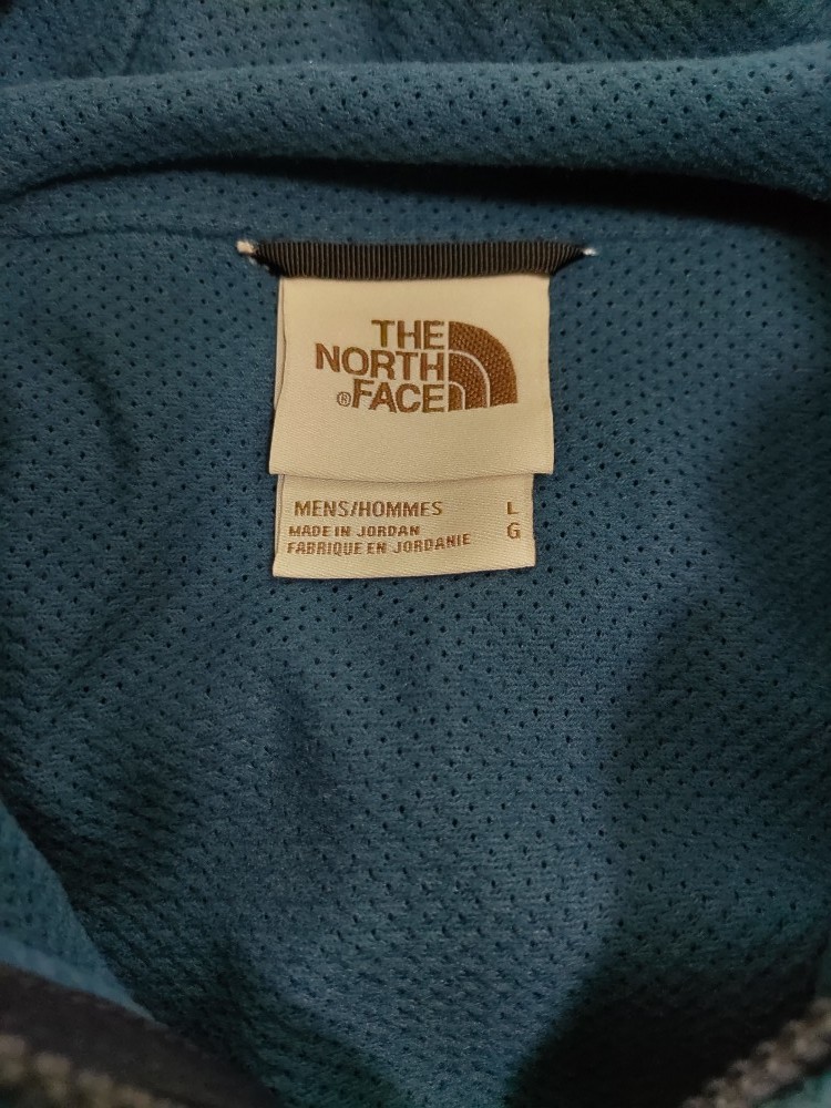 【新品】【1円～☆】定価約3.0万 ノースフェイス THE NORTH FACE フリース パーカー フルジップ もこもこ 男女兼用 青 Lサイズ_画像2