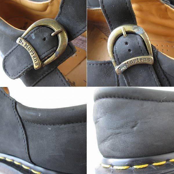 英国製 ドクターマーチン ストラップ シューズ 黒 UK7 25.5cm Dr.Martens MADE IN ENGLAND メンズ 靴 d131-32-0118XV_画像7