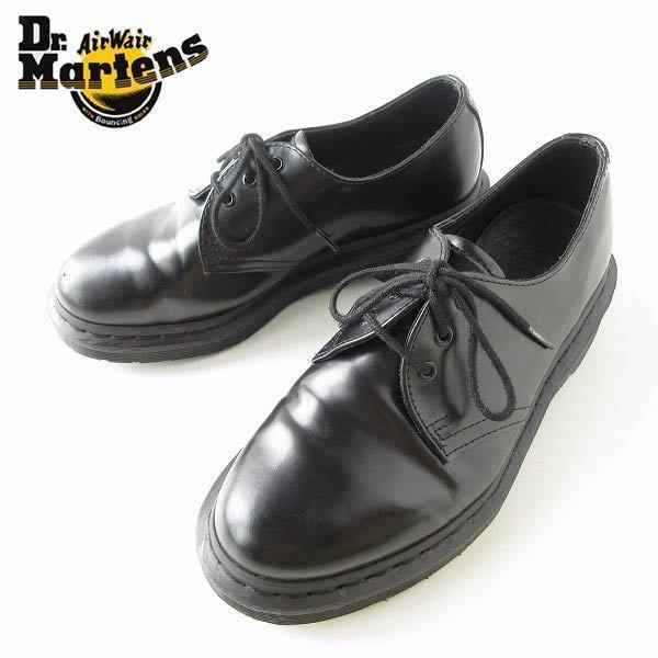 一部予約!】 ブラック Dr.Martens レディース23cm 黒 プレーントゥ 3