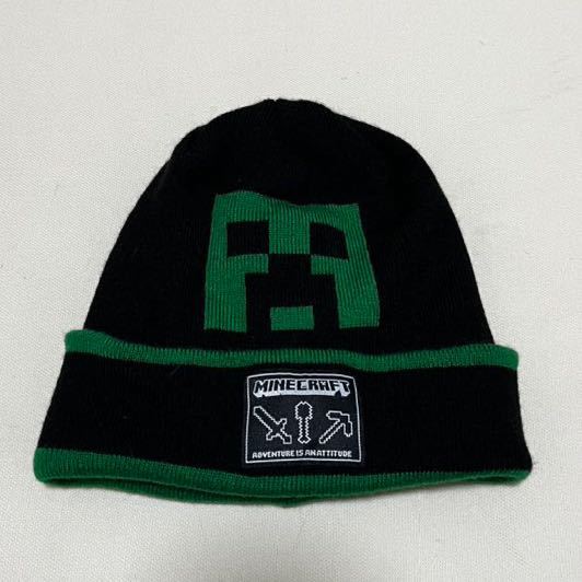 great popularity commodity my n craft Minecraft knitted cap 55-57 size.. creeper regular goods 