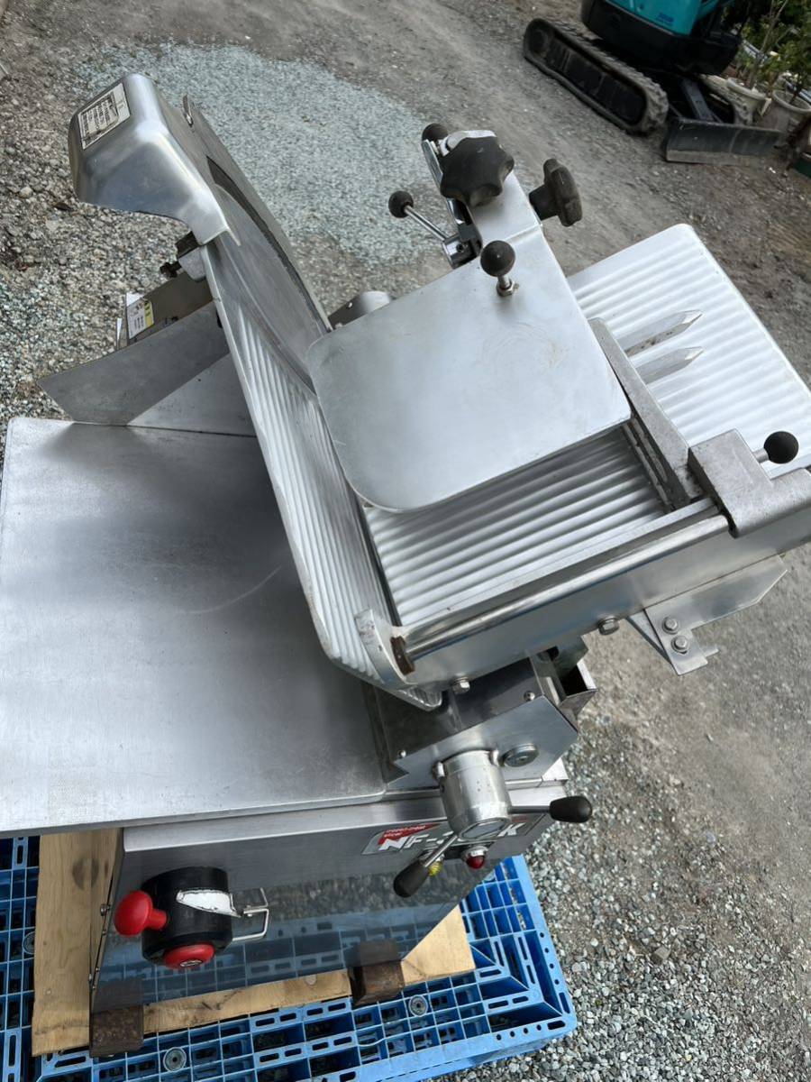 引取限定】NANTSUNE冷凍肉ミートスライサー NF-385K ナンツネ 3 引取限定】NANTSUNE冷凍肉ミートスライサー NF-385K ナンツネ 3