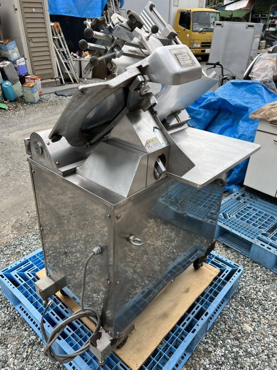 引取限定】NANTSUNE冷凍肉ミートスライサー NF-385K ナンツネ 3 引取限定】NANTSUNE冷凍肉ミートスライサー NF-385K ナンツネ 3