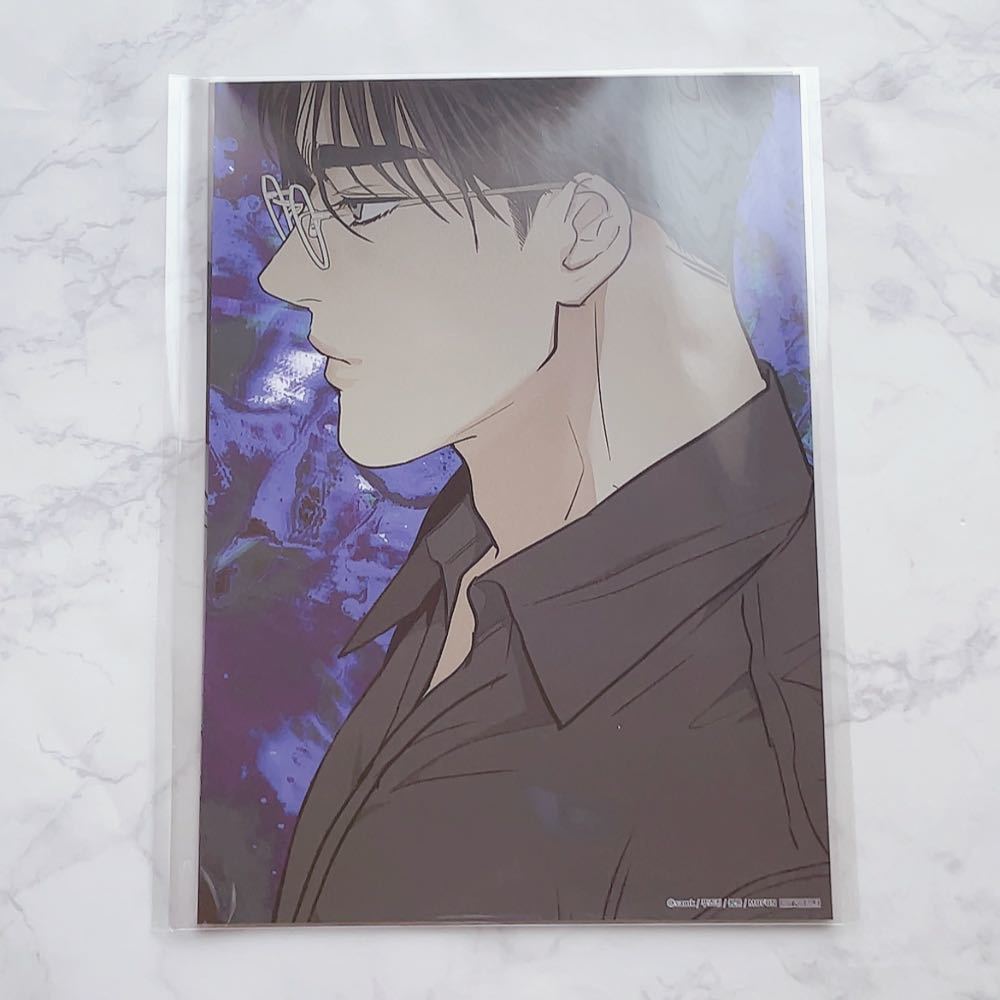 韓国BL PAYBACK コラボカフェ A4ポスター 非売品 韓国漫画-