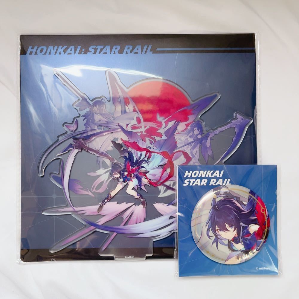 【 中国限定グッズ miHoYo 公式正規品 】 崩壊スターレイル Honkai Star Rail ゼーレ アクリルスタンド アクスタ 缶バッジ まとめ売り_画像1