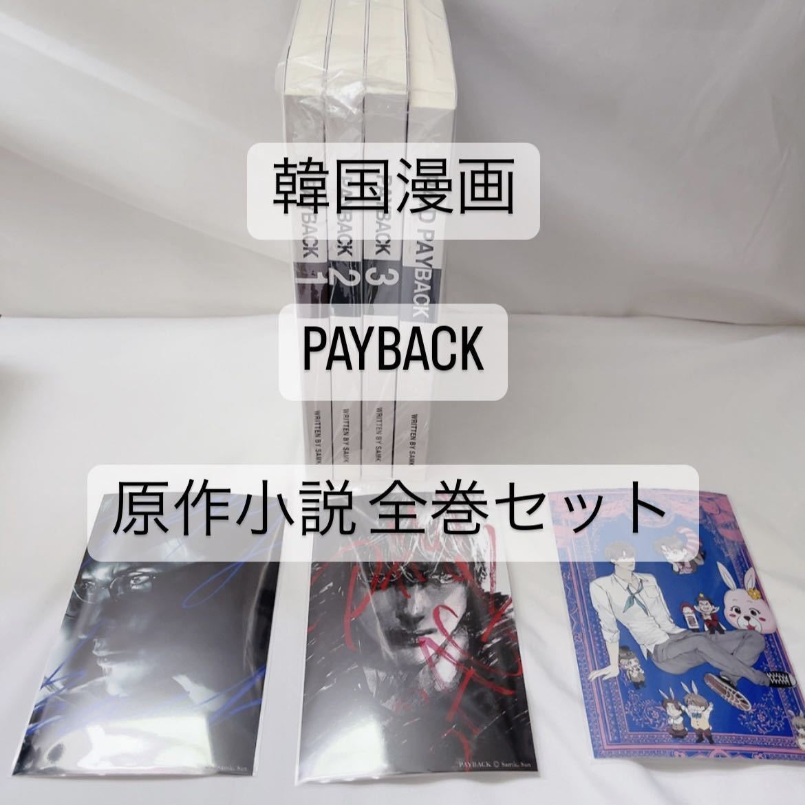 韓国漫画 原作小説 韓国語 韓国BL BOMTOON Lezhin Comics PAYBACK