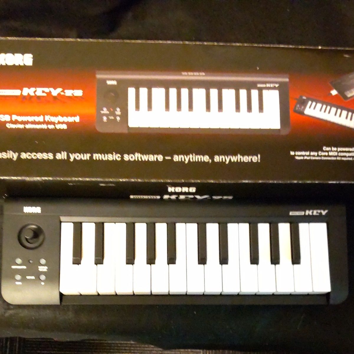 KORG USB MIDIキーボード microKEY-25 音楽制作 DTM で自宅制作に最適 すぐに始められるソフトウェア