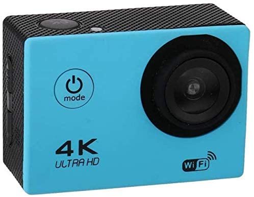 1円~送料無料 アクションカメラ 4K高画質 広角 防水 水中カメラ WIFI搭載 2インチモニター 車載モード スポーツカメラ HDMI出力 内蔵マイク_画像2