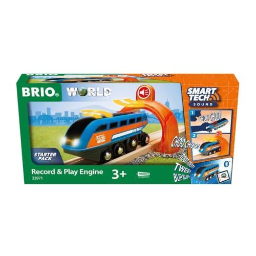BRIO ( ブリオ ) スマートテック サウンドエンジン 対象年齢3歳~ ( 電動車両 電車 おもちゃ 木製 レール ・・・