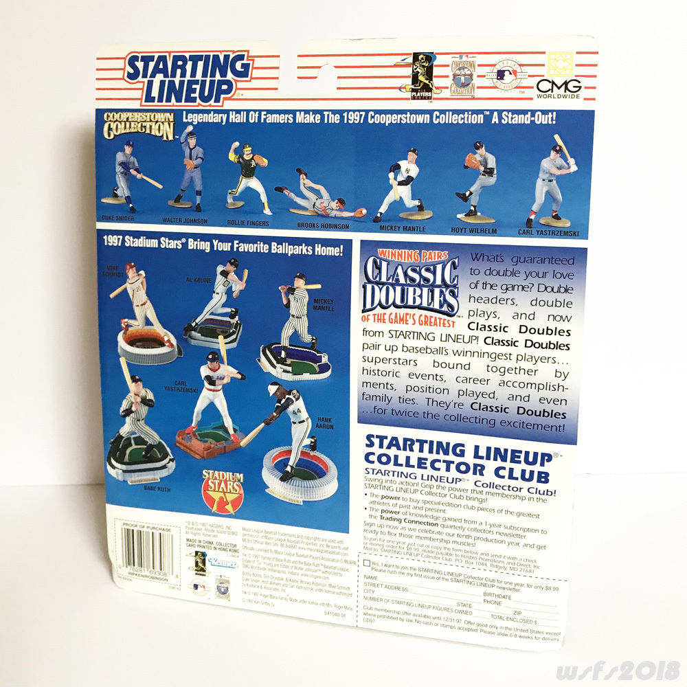 【MLB/新品】STARTING LINEUP CLASSIC DOUBLES ブルックスロビンソン&カルリプケンジュニア フィギュア【KENNER/ケナー】_画像2