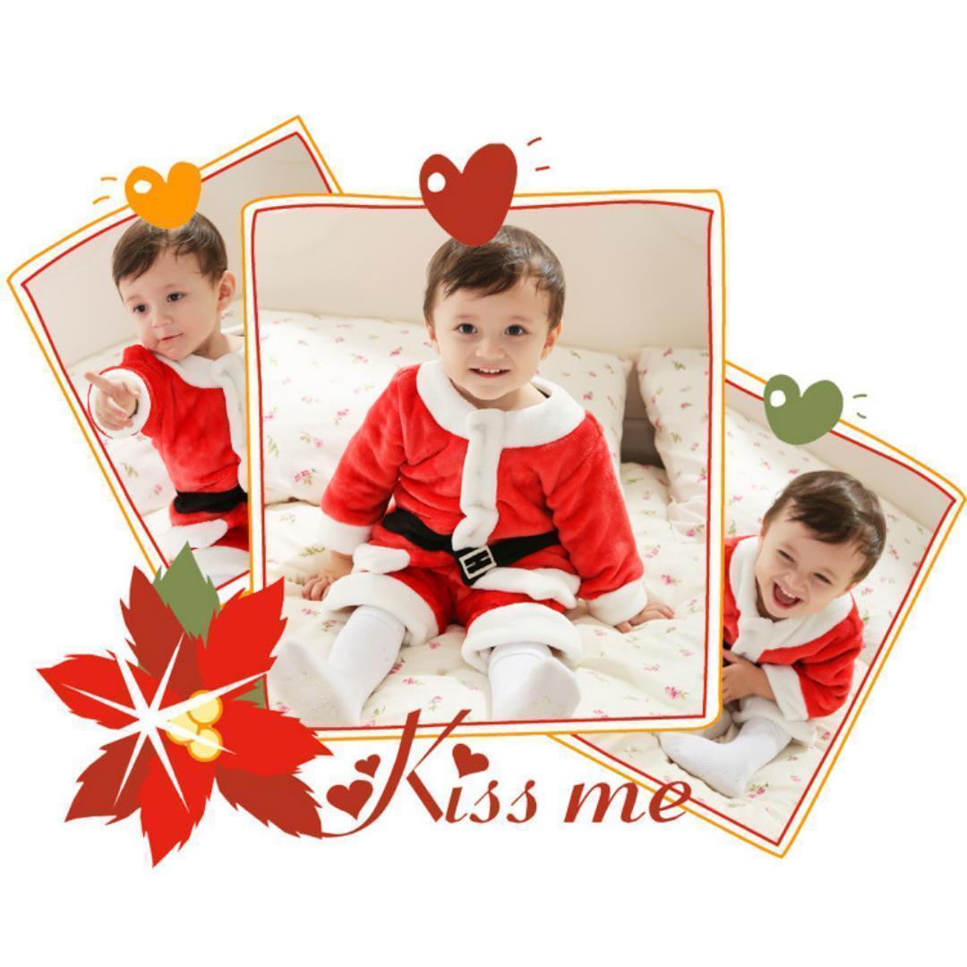 サンタ コスプレ キッズ 100 男の子 子供 ベビー新品 かわいい 人気 写真 クリスマス