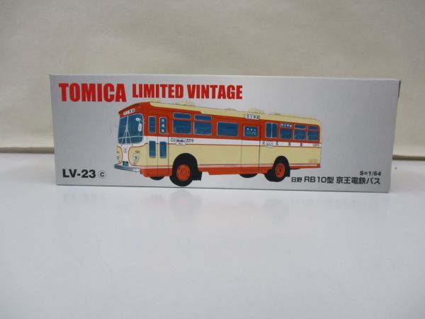w14【梱60】トミーテック TOMICA LIMITED VINTAGE 1/64 LV-23 日野