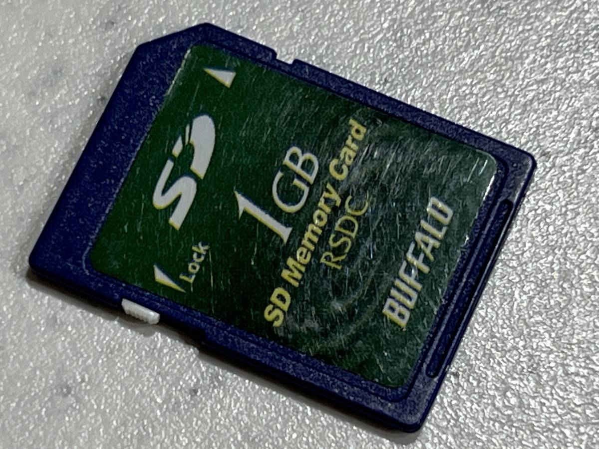 BUFFALO　SDカード　１GB（その３）_画像3