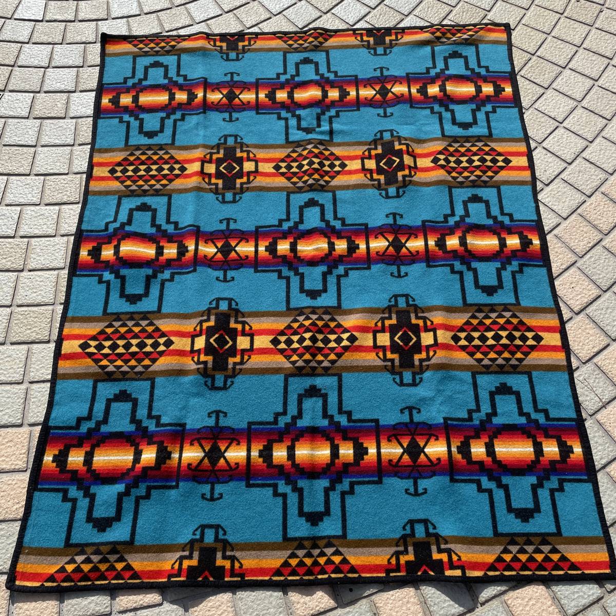 貴重レア!70's pendletonペンドルトン BIGブランケット USA 貴重レア!70's pendletonペンドルトン BIGブランケット USA