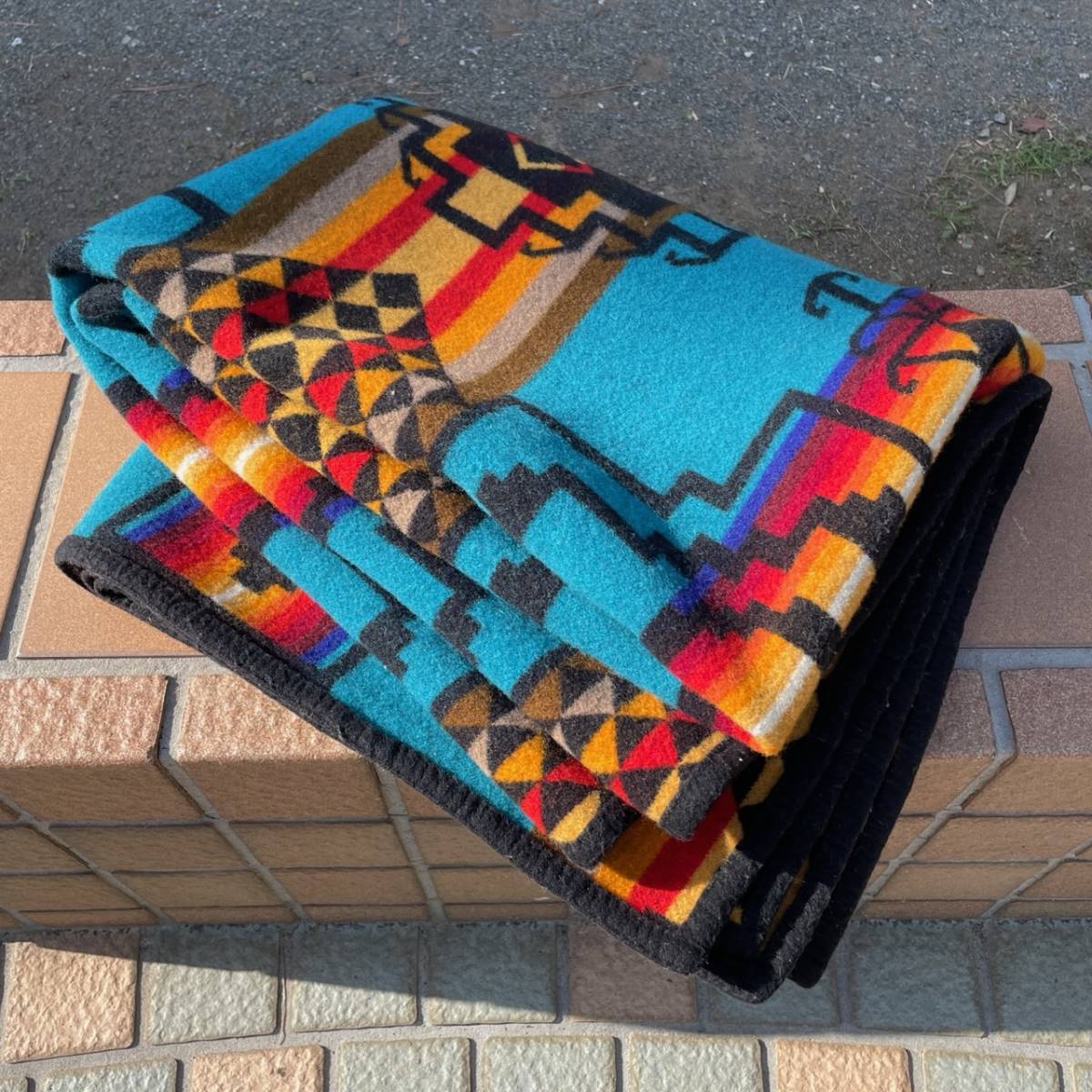 貴重レア!70's pendletonペンドルトン BIGブランケット USA 貴重レア!70's pendletonペンドルトン BIGブランケット USA