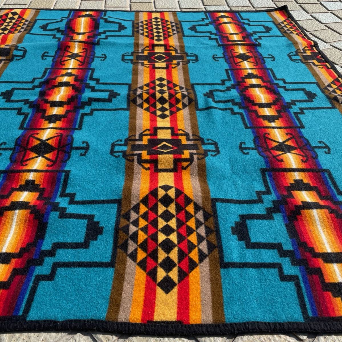 貴重レア!70's pendletonペンドルトン BIGブランケット USA 貴重レア!70's pendletonペンドルトン BIGブランケット USA