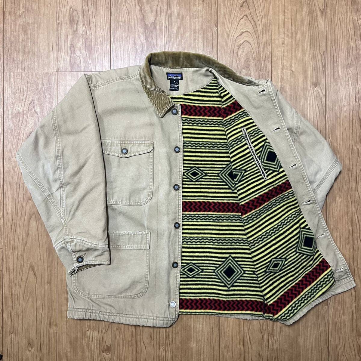 90s patagonia ヌエボレンジ ブルズアイUSA製 ワークジャケット 90s patagonia ヌエボレンジ ブルズアイUSA製 ワークジャケット