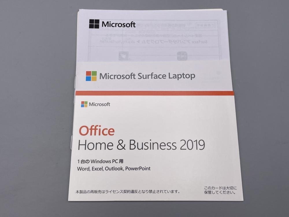 WIN178【動作確認済】 Microsoft Surface Laptop3 256GB 8GB intel core i5-1035G7 1.20GHz Office /100_画像7