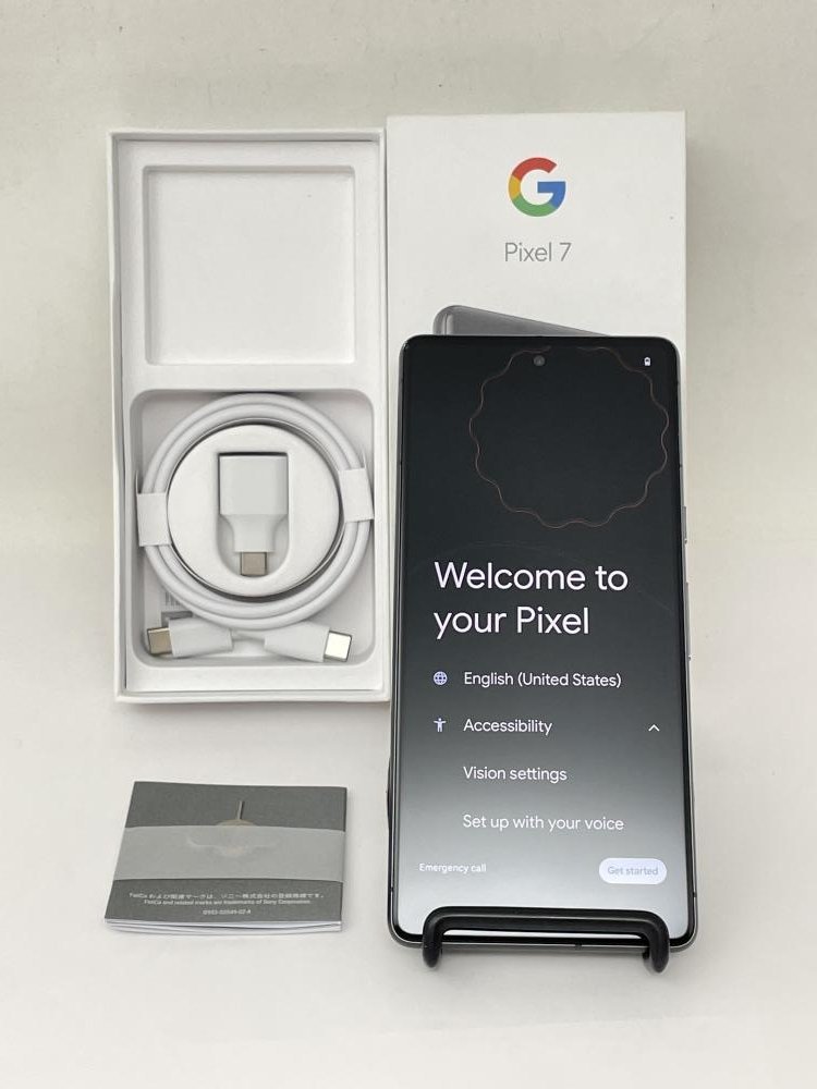 最安値挑戦！ J128【ジャンク品】 Google Pixel7 128GB SIMフリー