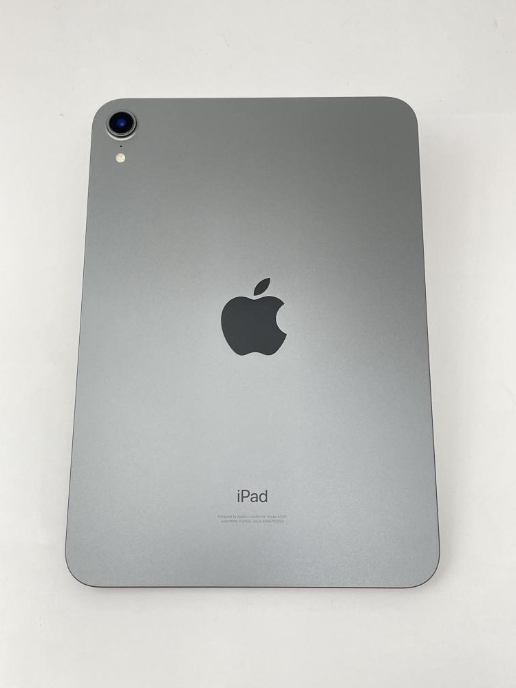 U102【ジャンク品】 iPad mini6 64GB Wi-Fi スペースグレイ(iPad本体