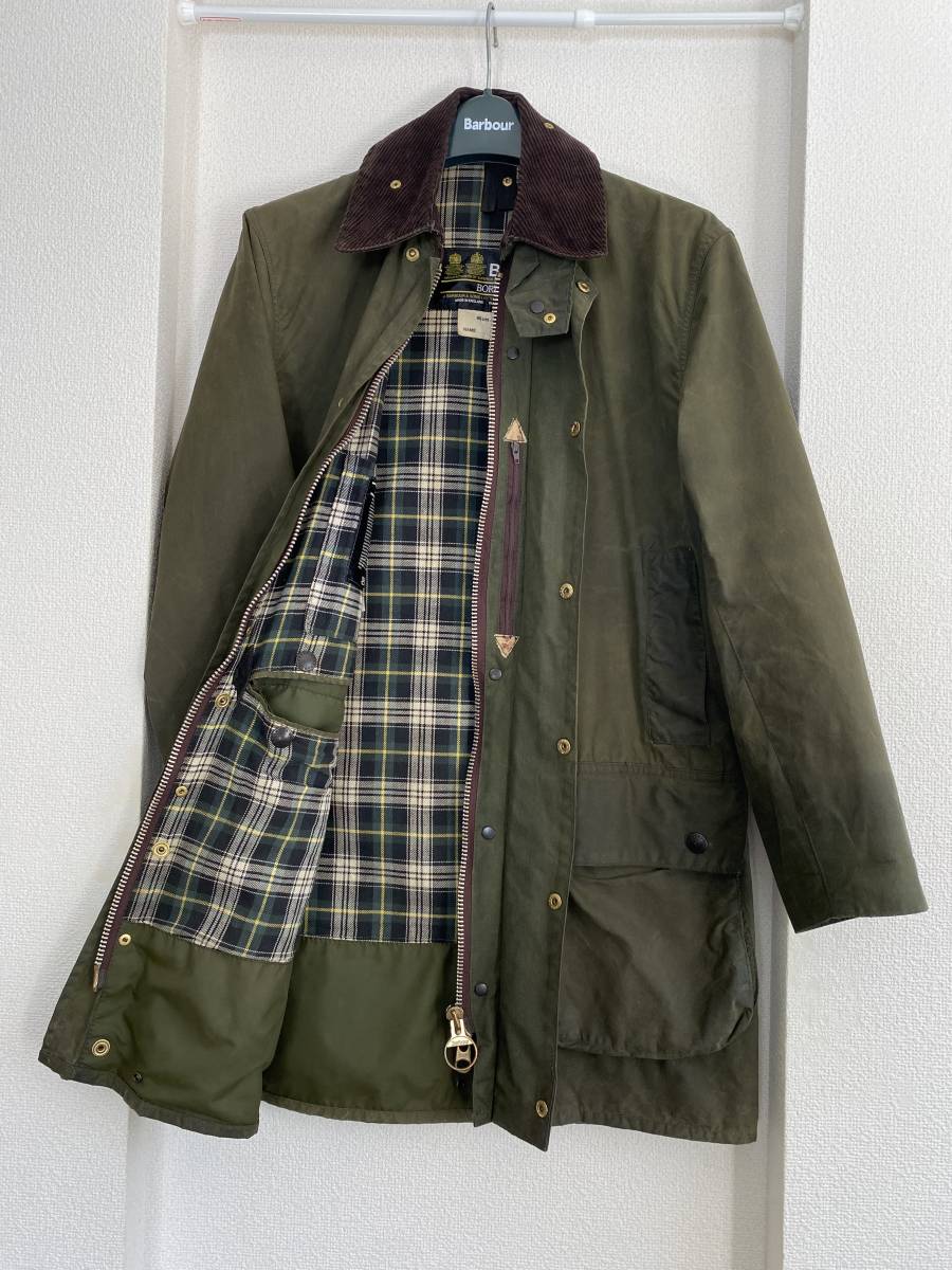 アローズB&Y別注 barbour SLボーダーborder jacket 34 - ステンカラー