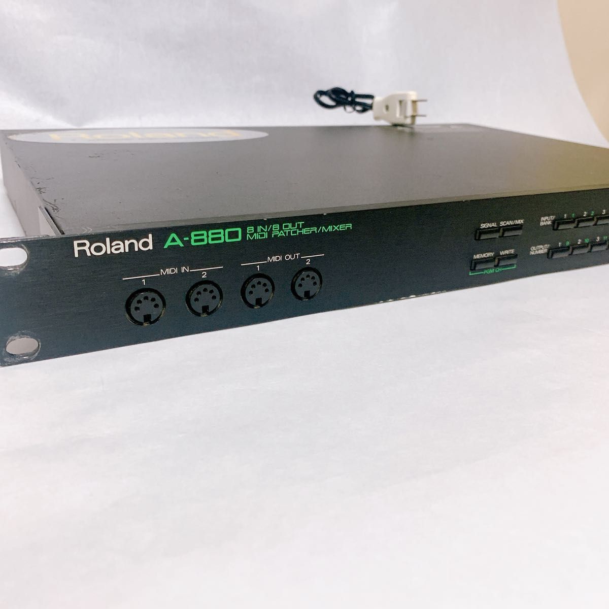 【レア品】　Roland ローランド　A-880 MIDI MIXER MIDIパッチ　ミキサー