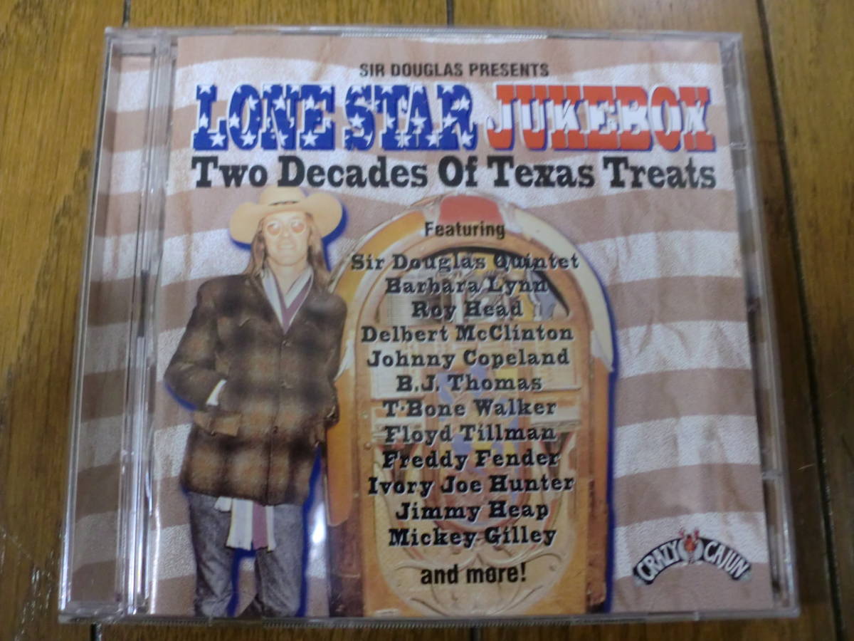 【CD】V.A. LONESTAR JUKEBOX Two Decades of Texas Treats 2000 WESTSIDE CRAZY CAJUN Sir Douglas , Barbara Lynne , Deibert McClinton_画像1