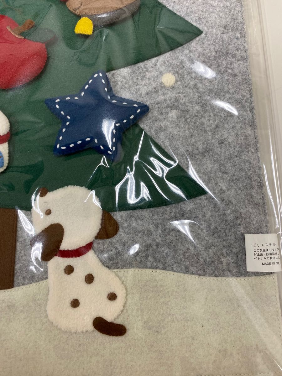ファミリア クリスマス タペストリー クリスマスツリー 手刺繍 ファミリア クリスマス タペストリー クリスマスツリー 手刺繍