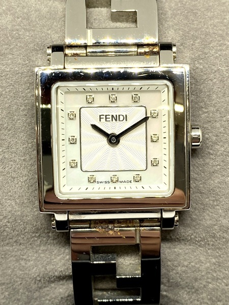 FENDI フェンディ Orologi クアドロミニ 腕時計 003-60500M-058