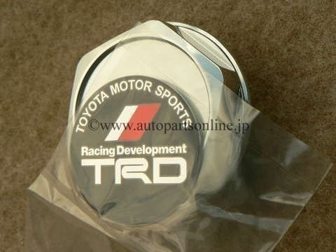 正規品 20系 トヨタ アルファード TOYOTA MOTOR SPORTS Racing Development TRD ロゴ入り オイルフィラーキャップ_正規品