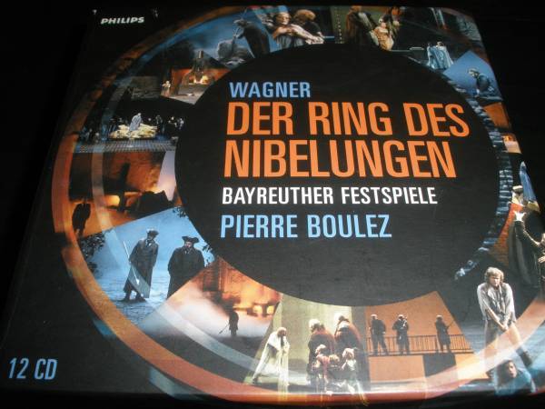12CD ブーレーズ ワーグナー ニーベルングの指環 全曲 ホフマン
