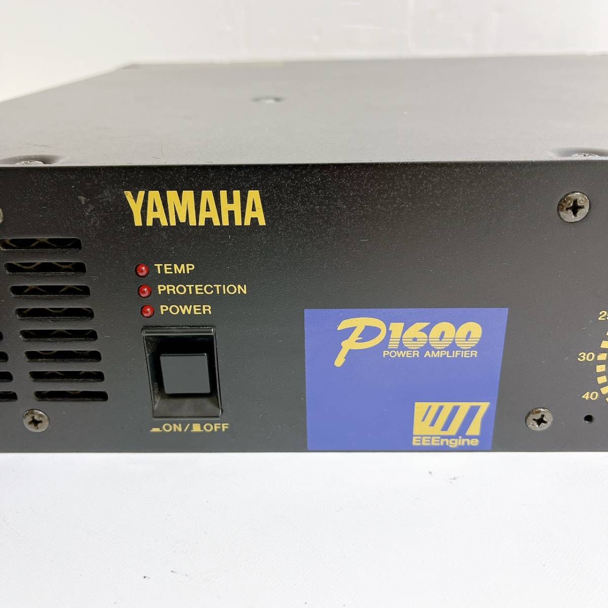 整備済 YAMAHA ヤマハ Power Amplifier パワーアンプ P1600 全動作音出し確認済み T03608800_画像6