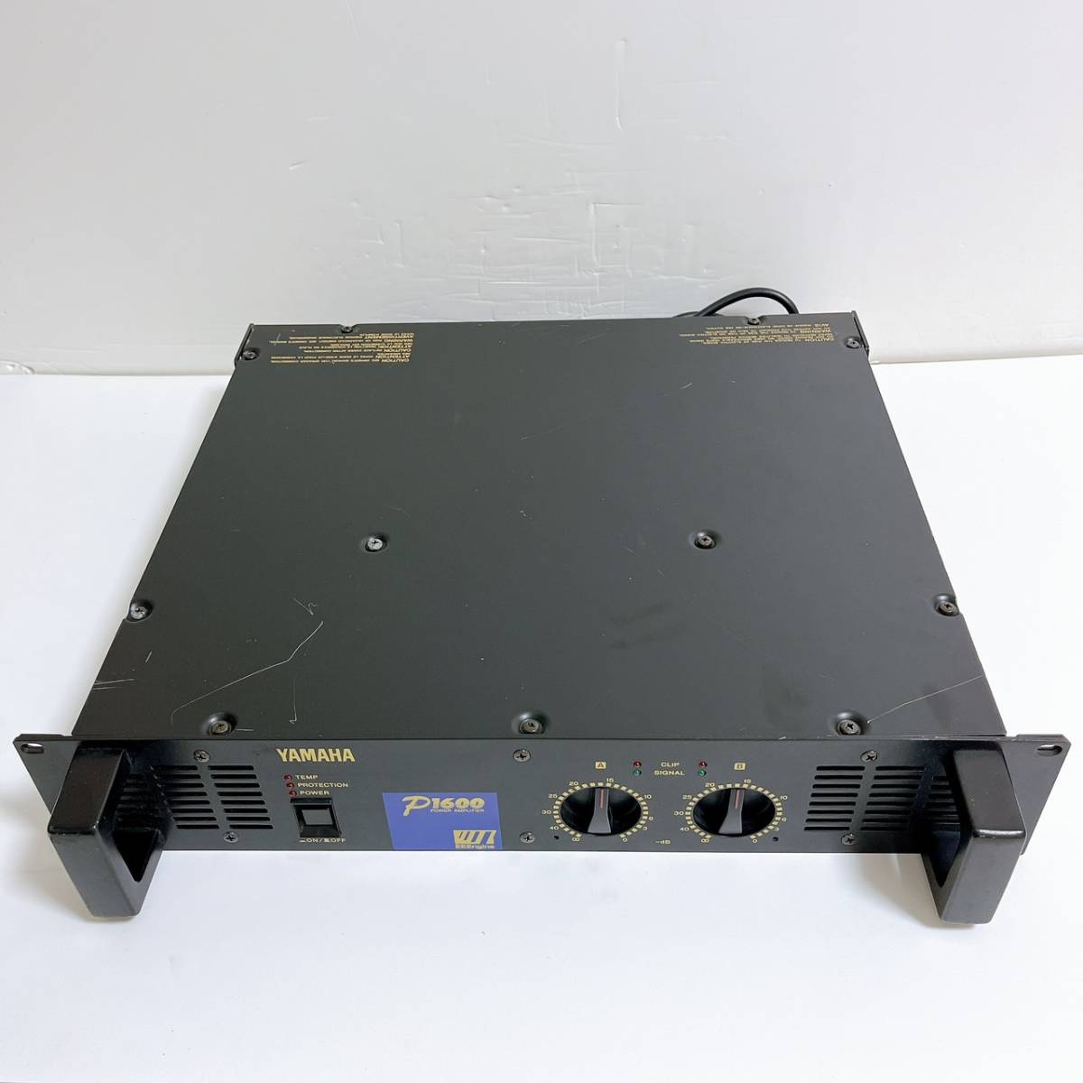 整備済 YAMAHA ヤマハ Power Amplifier パワーアンプ P1600 全動作音出し確認済み T03608800_画像2