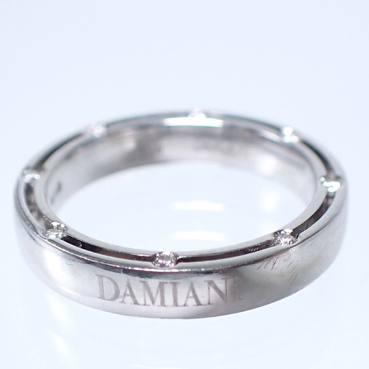 ダミアーニ DAMIANI 750 K18WG Dサイドリング ディ・サイド ディサイド