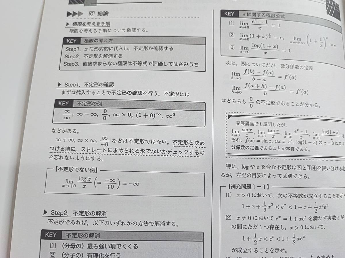 鉄緑会 21年度 中前先生 入試数学ガイドブック数学Ⅲ 数Ⅲ重要問題