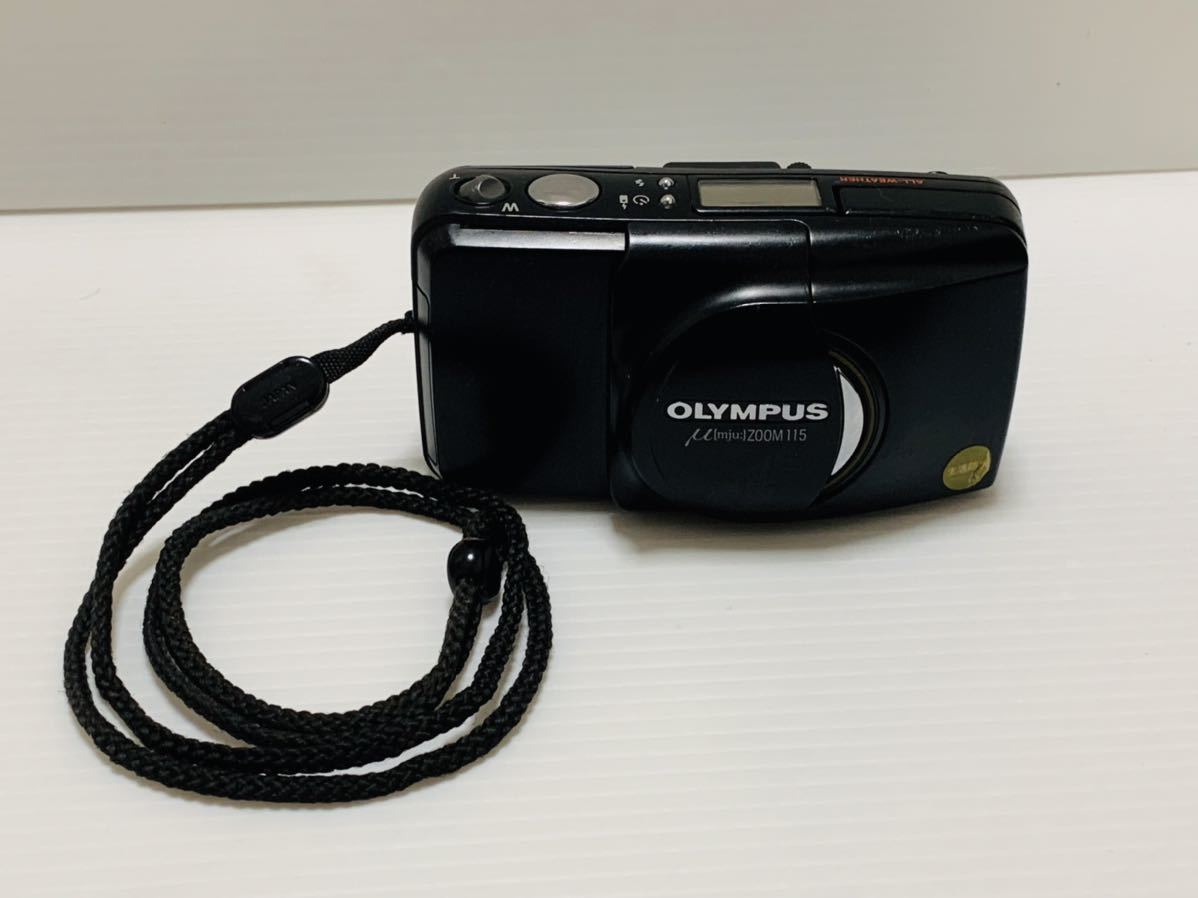 OLYMPUS オリンパス　mju: ミュー　ZOOM115　フィルムカメラ　コンパクトカメラ　日本製品　動作確認済み　固定送料価格　2000