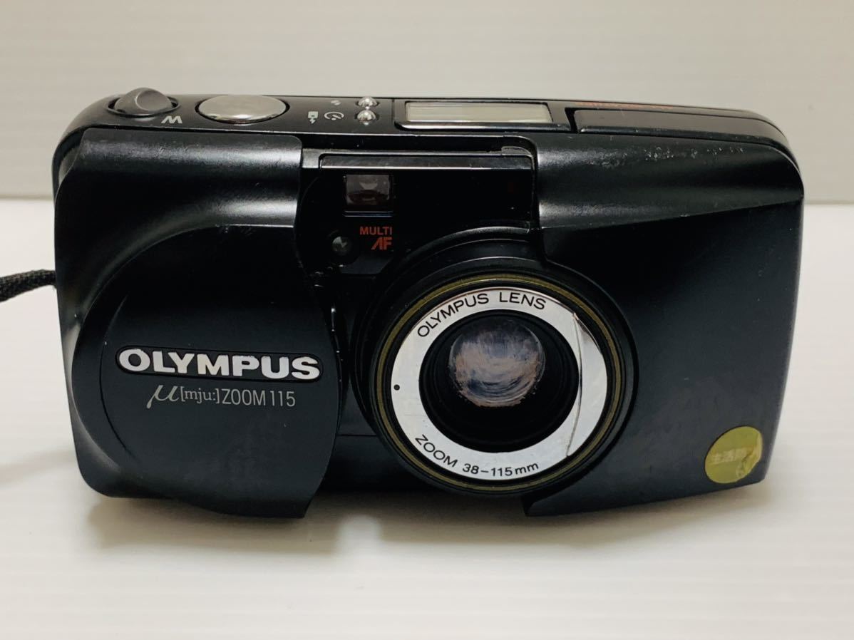 OLYMPUS オリンパス　mju: ミュー　ZOOM115　フィルムカメラ　日本製品　動作確認済み_画像2