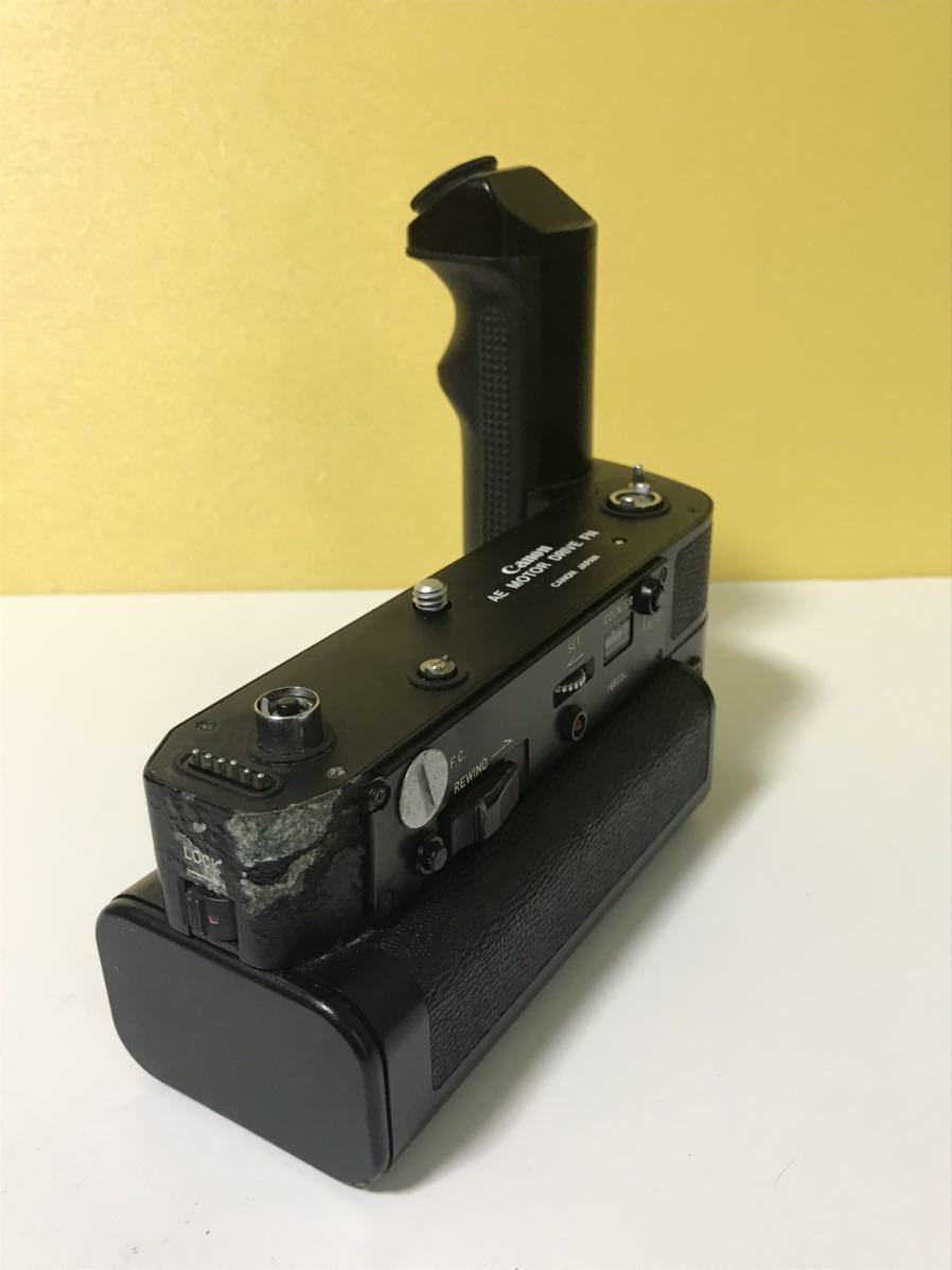 Canon キヤノン AE MOTOR DRIVE FN モータードライブ 固定送料価格 2000_画像6