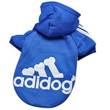 中型犬?大型犬 adidog アディドッグ パーカー★5XL サイズ★ペット服　パーカー 送料無料　 新品 　犬服　 ドッグウェア☆