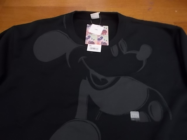 新品 ディズニー disney ミッキー mickey アンディ ウォーホル コラボ スウェット トレーナー XXL uniqlo ユニクロ_画像2