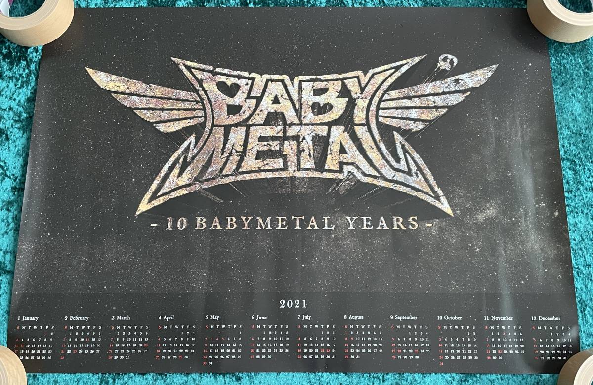 ★新品未開封★BABYMETAL★特典ポスター付★CD+Blu-ray+ポスター★初回限定盤C★10 BABYMETAL YEARS★ベビーメタル/さくら学院★ジャパメタ_画像6