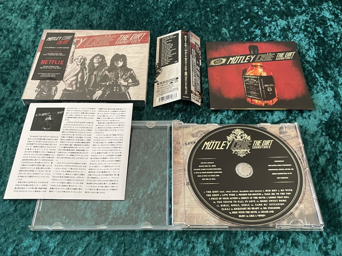 ★MOTLEY CRUE★ザ・ダート モトリー・クルー自伝 サウンドトラック★日本盤★帯付★CD★MOTLEY CRUE★THE DIRT SOUNDTRACK★NETFLIX★の画像2