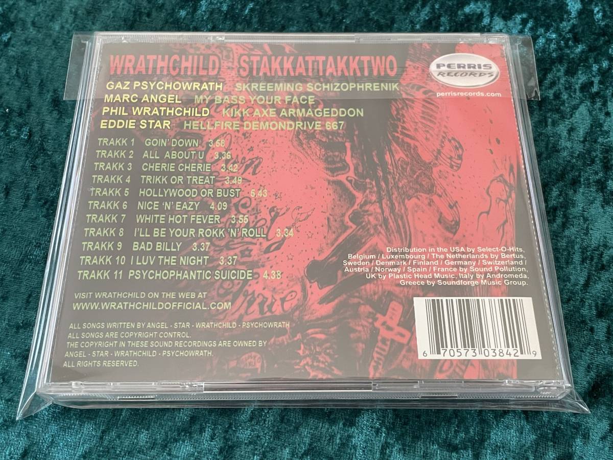 ★WRATHCHILD★STAKKATTAKKTWO★CD★ラスチャイルド★PERRIS RECORDS★_画像3